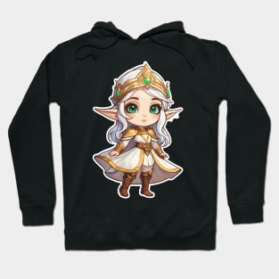 Elf Fantasy Illustration Hoodie